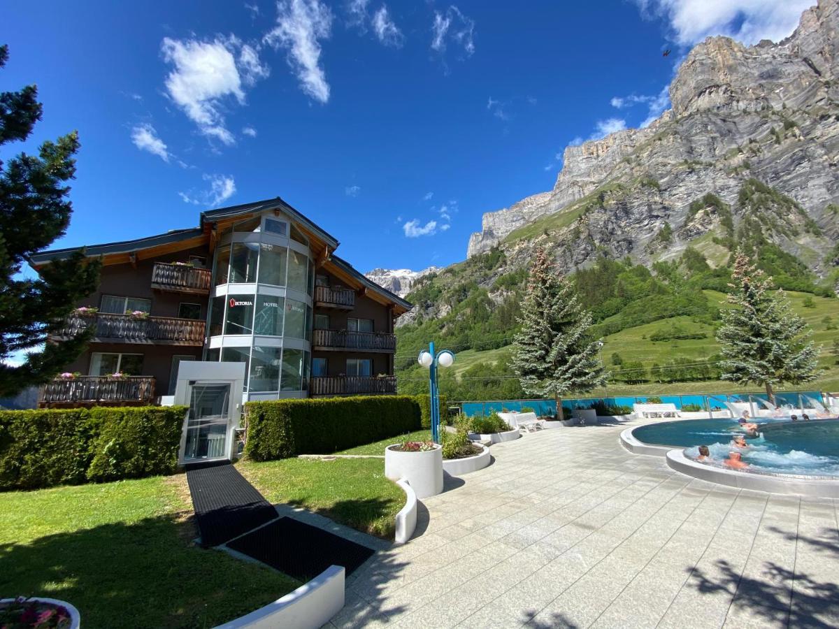 Hotel Viktoria-Leukerbad-Therme Экстерьер фото