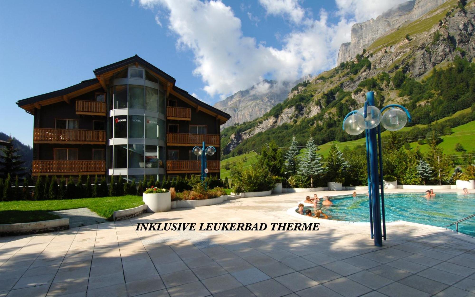 Hotel Viktoria-Leukerbad-Therme Экстерьер фото