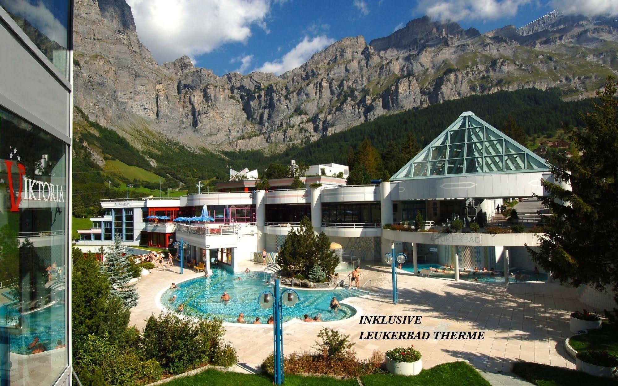 Hotel Viktoria-Leukerbad-Therme Экстерьер фото